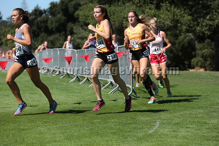 2015SIxcHSSeeded-215.JPG - 2015 Stanford Cross Country Invitational, September 26, Stanford Golf Course, Stanford, California.